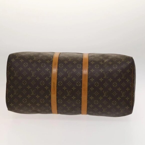 LOUIS VUITTON Monogram Keepall 55 Boston Bag - Picture 4 of 16